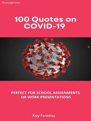 cover image of 100 Quotes on Covid-19